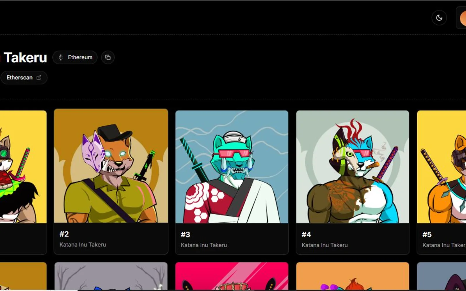 Katana Marketplace screenshot 2